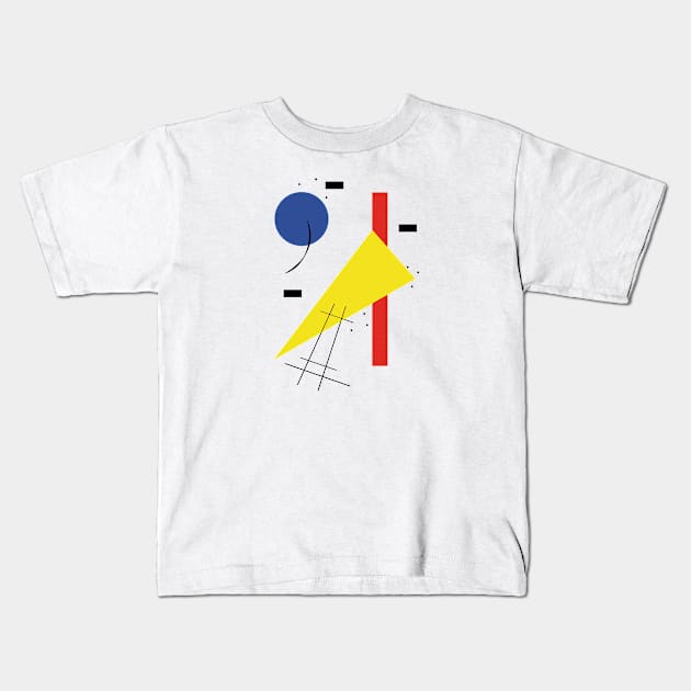 Geometric Kids T-Shirt by Moreira.art